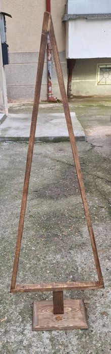 Дървени елхи за украса