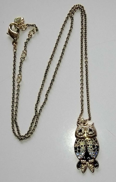 Колие Swarovski 42/1.5X3 CM