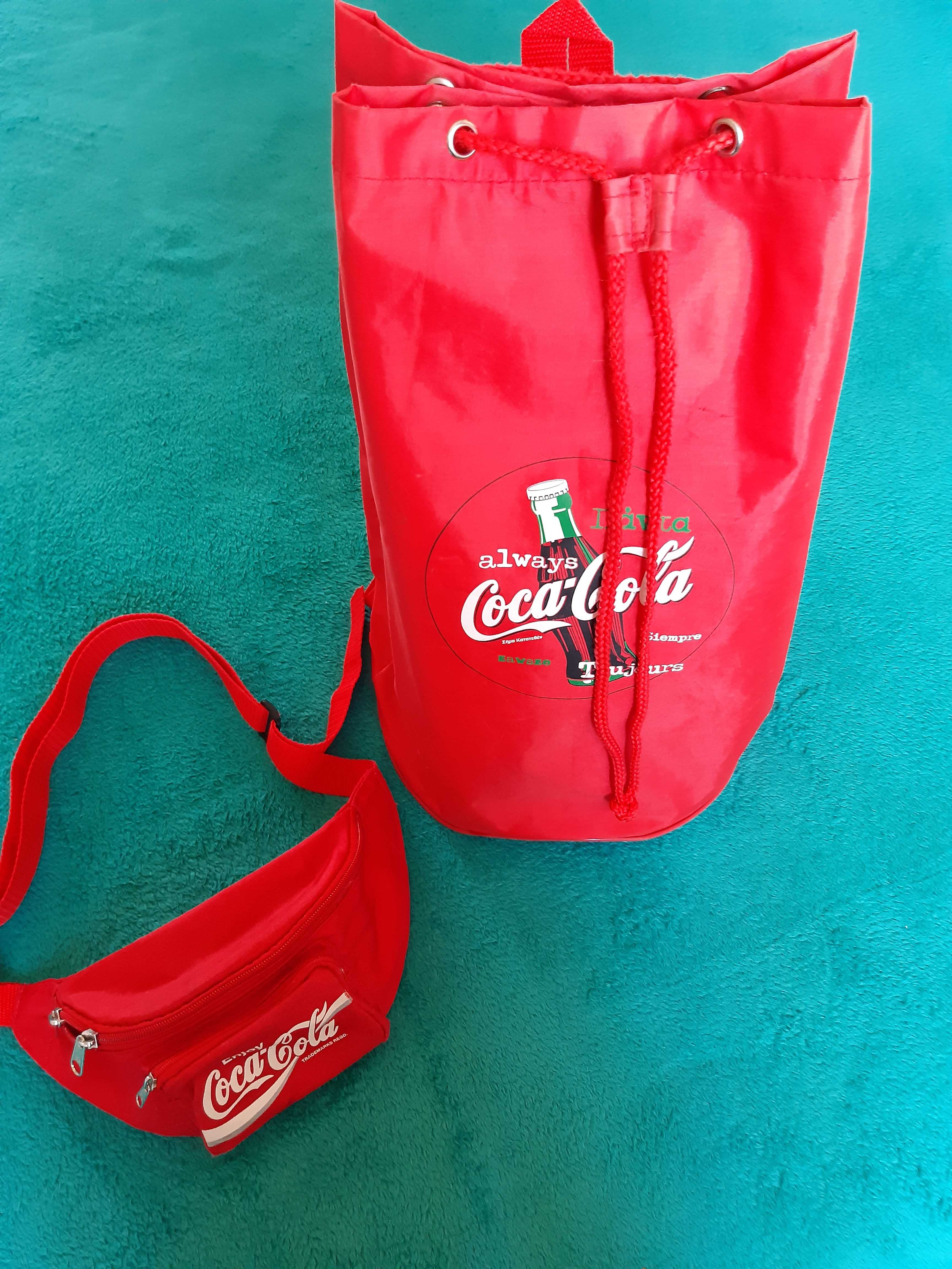 Кока Кола: Чанти/Раници и Торба с връзки - 90-2000г от 14лв