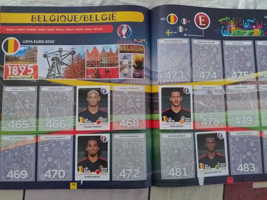 Album Panini Euro 2016