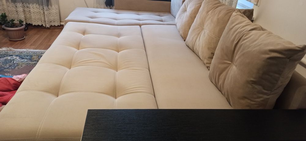 Диван кровать коричневый