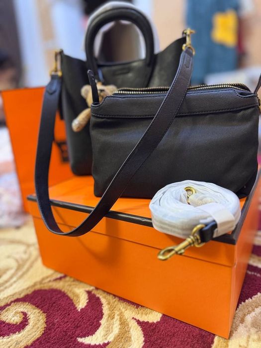 Кожаная сумка качества топ