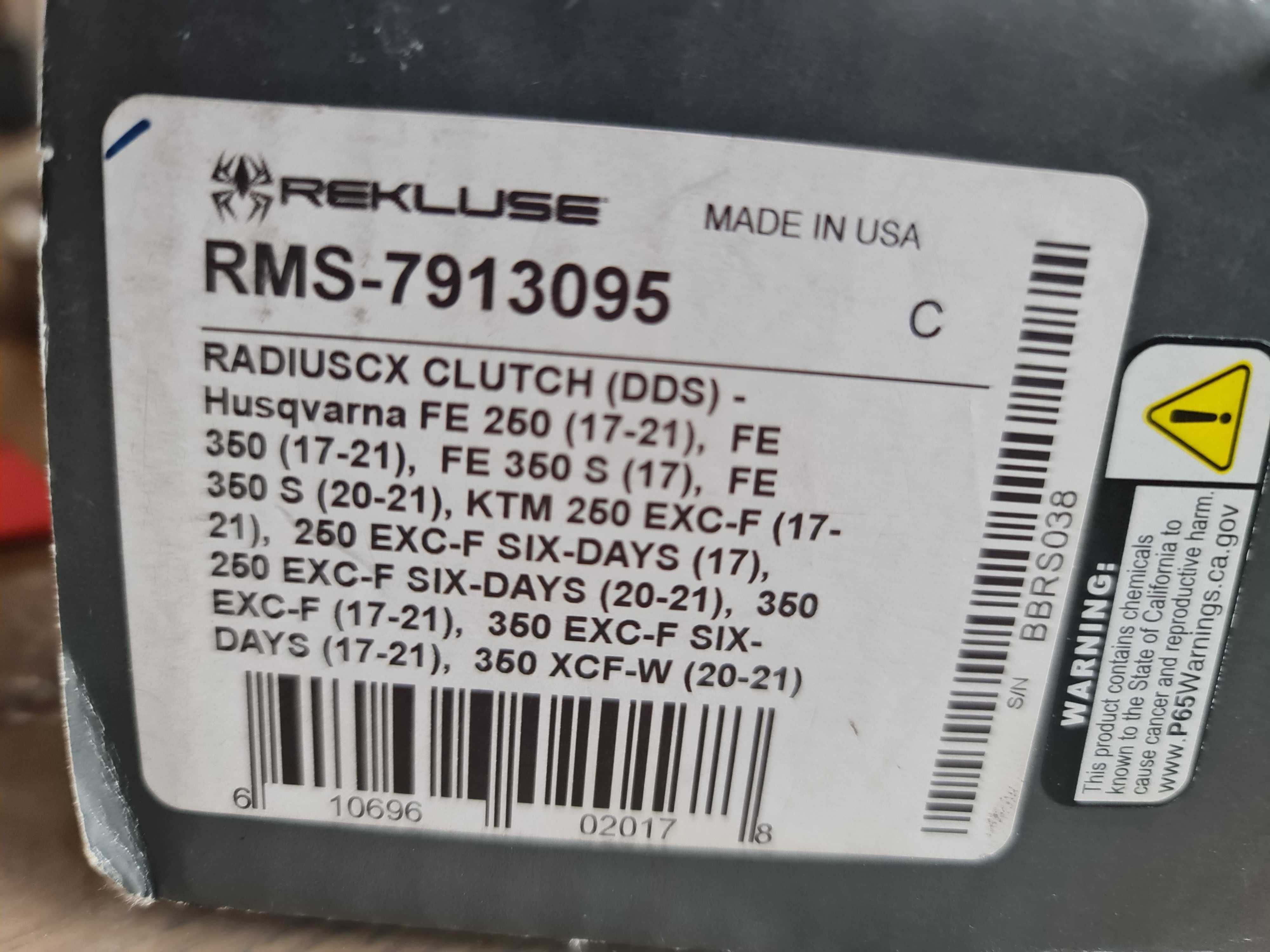 Rekluse Radius CX cu Torque Drive Ambreaj Automat pentru Husqvarna/KTM