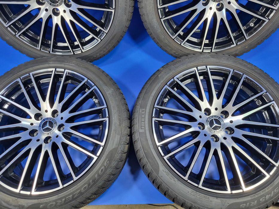 Vand jante/roti R18 Bicolore Mercedes C Klass W206-W205 + anvelope m+s