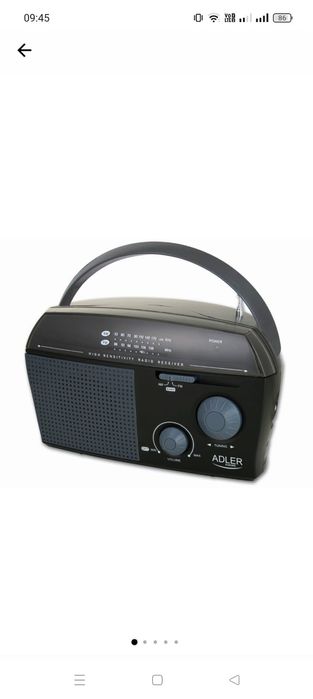Radio-uri portabile noi, sigilate.