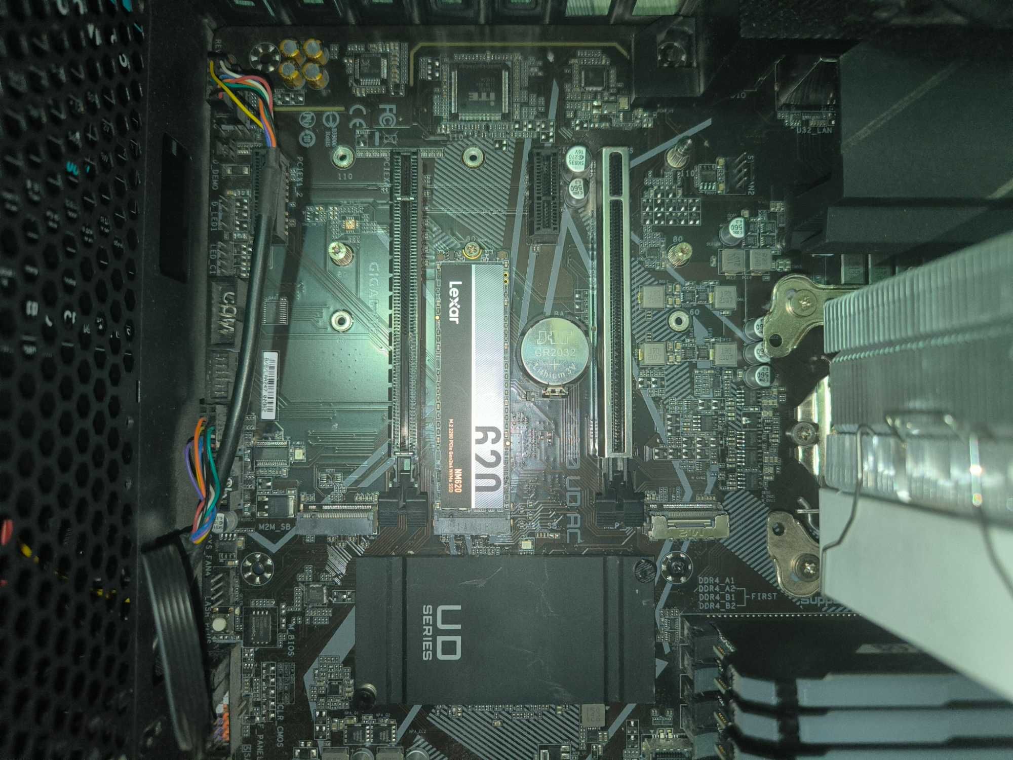 Компьютер DDR4 RAM 32gb, nvme 256gb, hdd 1tb, intel i5 10400f 6/12