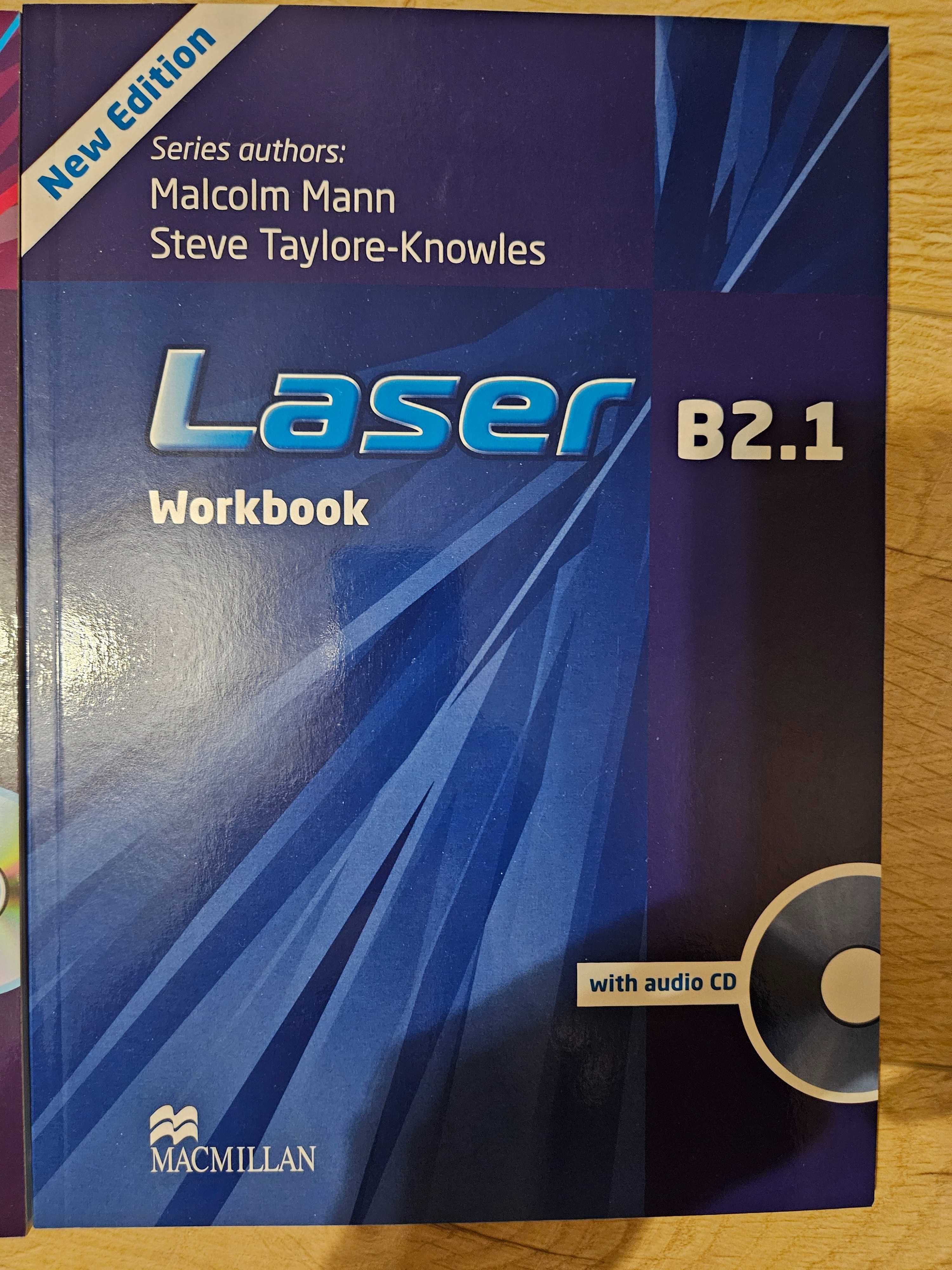 Продам учебник и работна тетрадка LASER B2.1