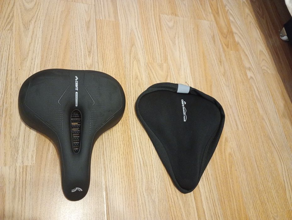 Șa bicicleta Gel și husă Memory Foam