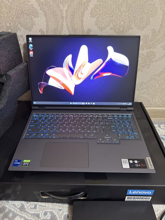 Lenovo legion 5 pro , RTX 3060 в идеальном состоянии!
