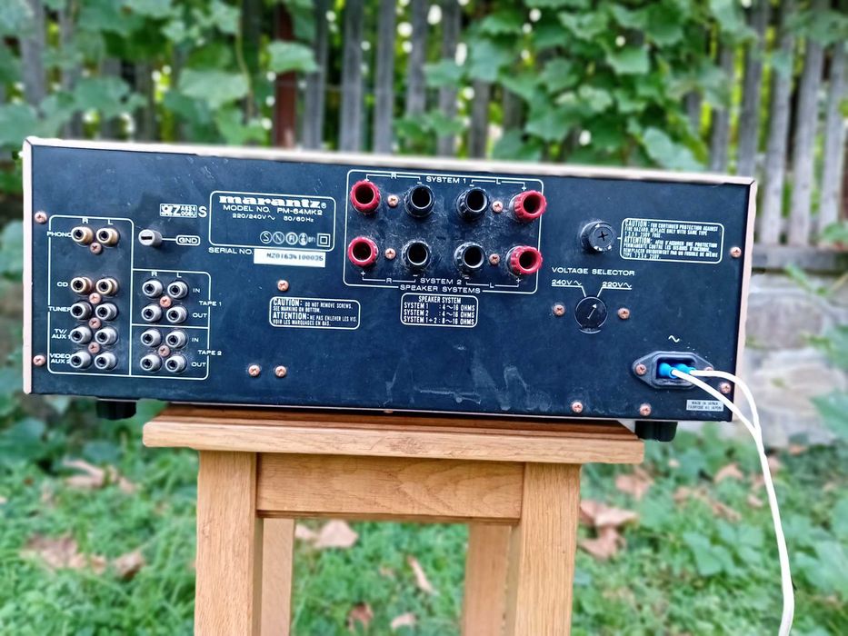 Marantz PM-64 MK2, amplificator deosebit, raritate