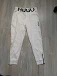 Pantaloni HUGO originali, albi, mărime M