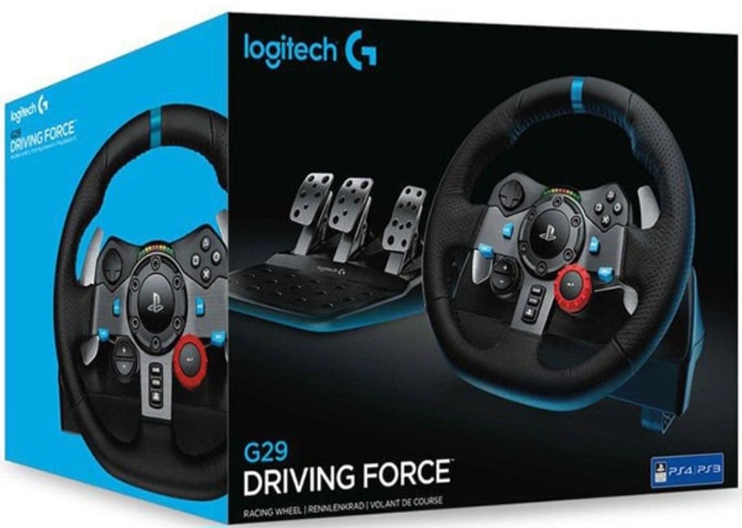 Volan Logitech G29+pedale și schimbator