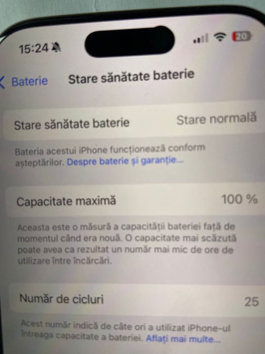 Iphone 16 pro 128Gb inca in garantie