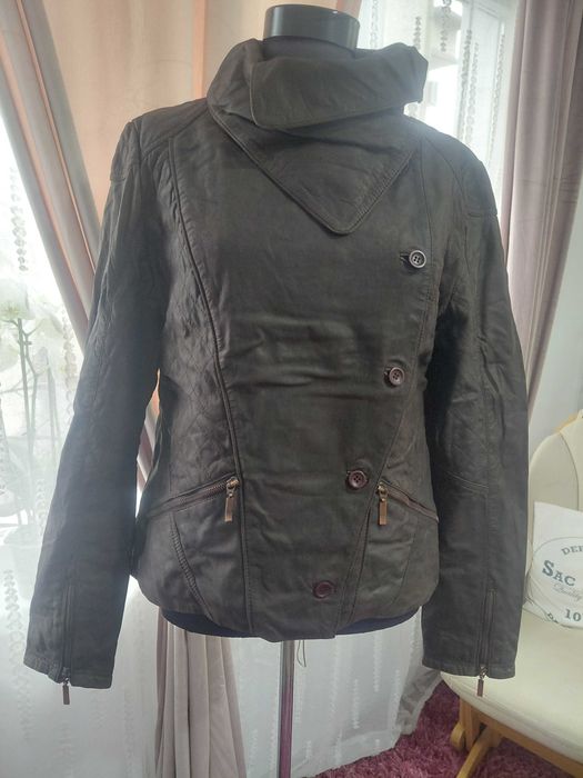 Женско кожено яке с естествена кожа