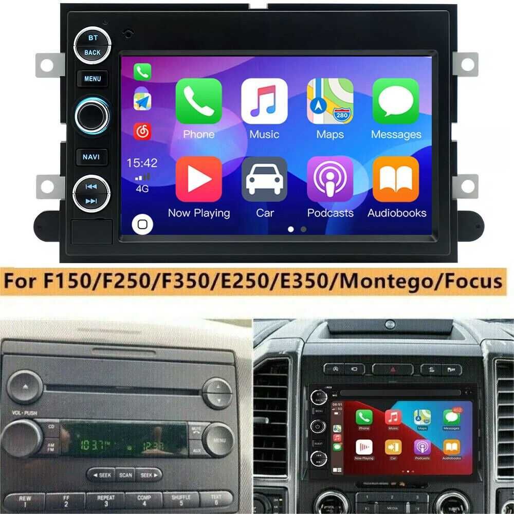 Мултимедия за FORD F150 F250 F350 Escape Focus Mustang Навигация 2DIN