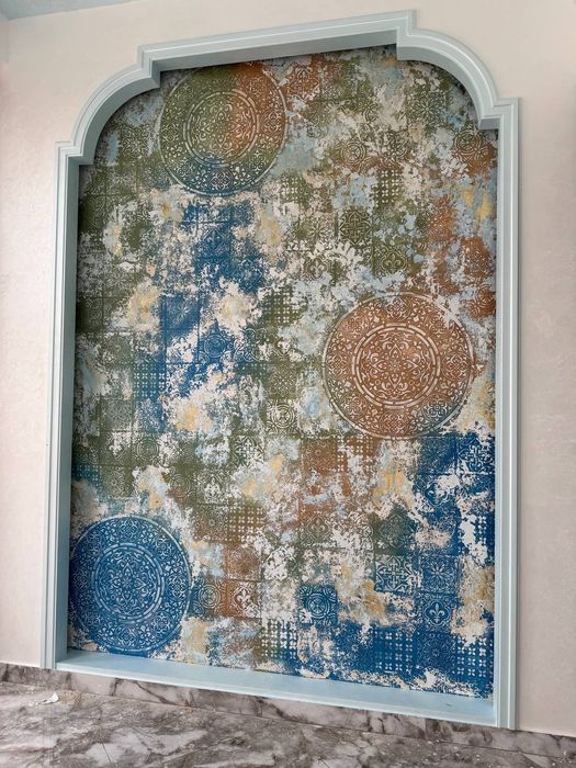 Uy devor qisimlari uchun Atachento Art beton Pisochni Fosfirni