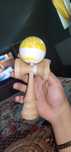 Kendama Lotus bloom yellow