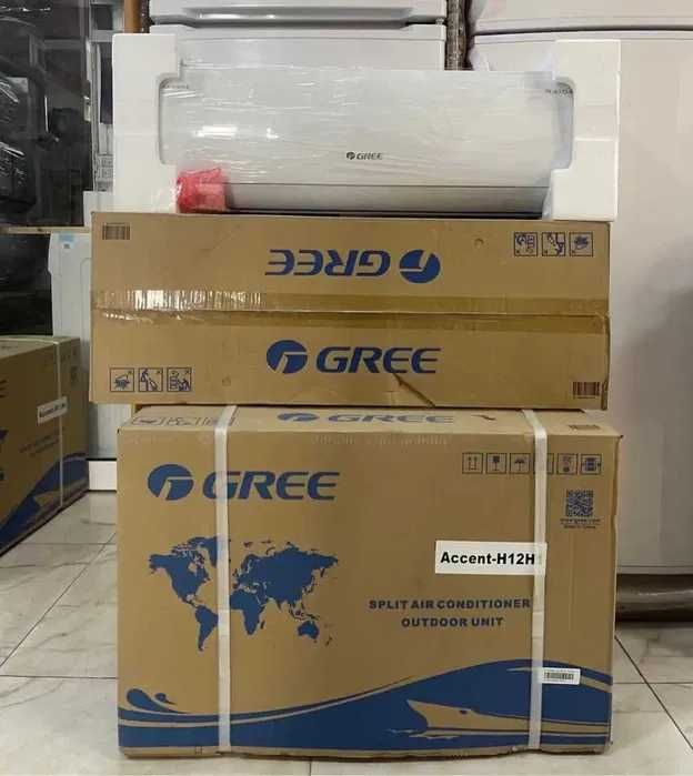 Кондиционер GREE  INVERTER + WiFi, ДОСТАВКА БЕСПЛАТНО установка есть