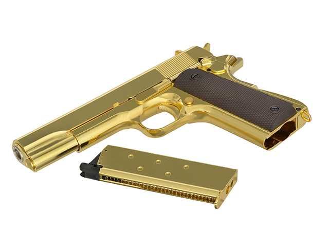 Pistol  C O L T 1911   Golden Eagle Blowback cu cutie GBB 6MM