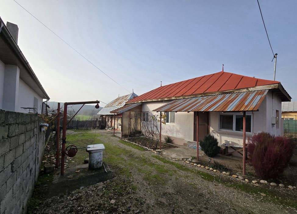 Vânzare casă si anexe + teren 3.200 mp  – Hulubești