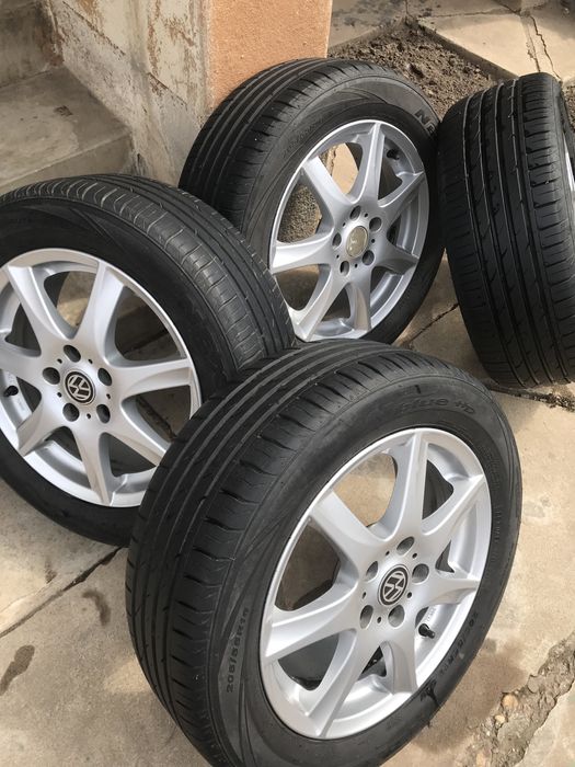 Jante Vw R16 5x112 cu anvelope vară Nexen Korea