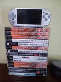 Sony Playstation PSP + 15 Игри