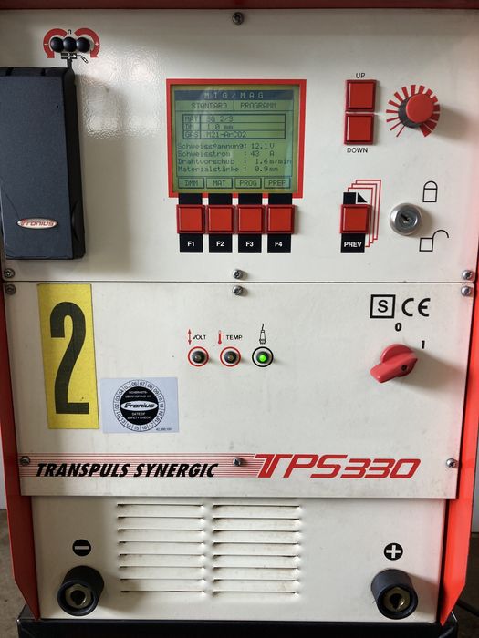 Aparat de sudura fronius tps 330 tps 450 racitor fk 71 r