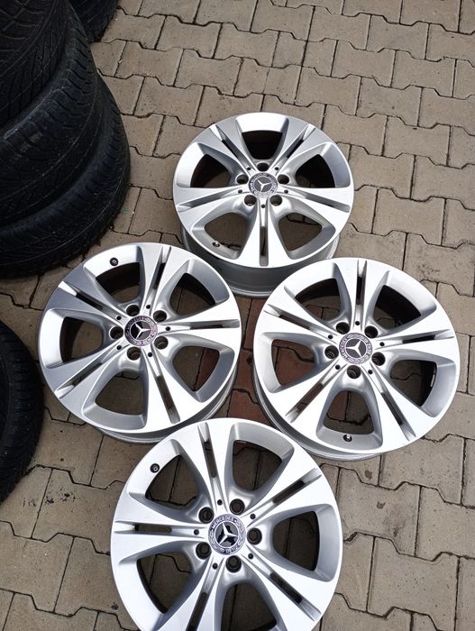 4 jante 5x112 R17 originale Mercedes C-class V250, vito viano
