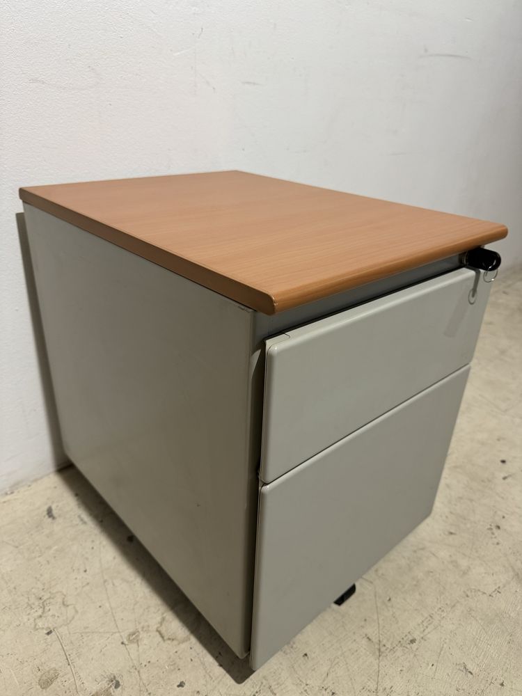 18 Buc. Rollbox Metalic Steelcase; Casetieră; Mic Dulap Birou tip Cub