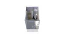 Container grup sanitar complet echipat 2400x2000 mm