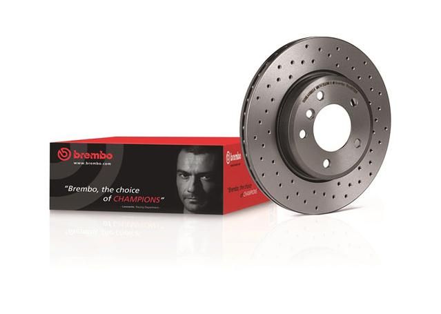 Спортни надупчени дискове и накладки Brembo Xtra / Брембо Екстра