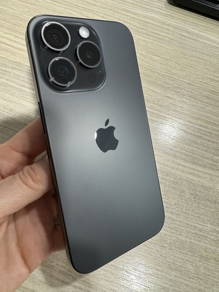 iPhone 15 Pro, 128GB, 5G, Black, Impecabil/CA NOU, Bateria 100%!