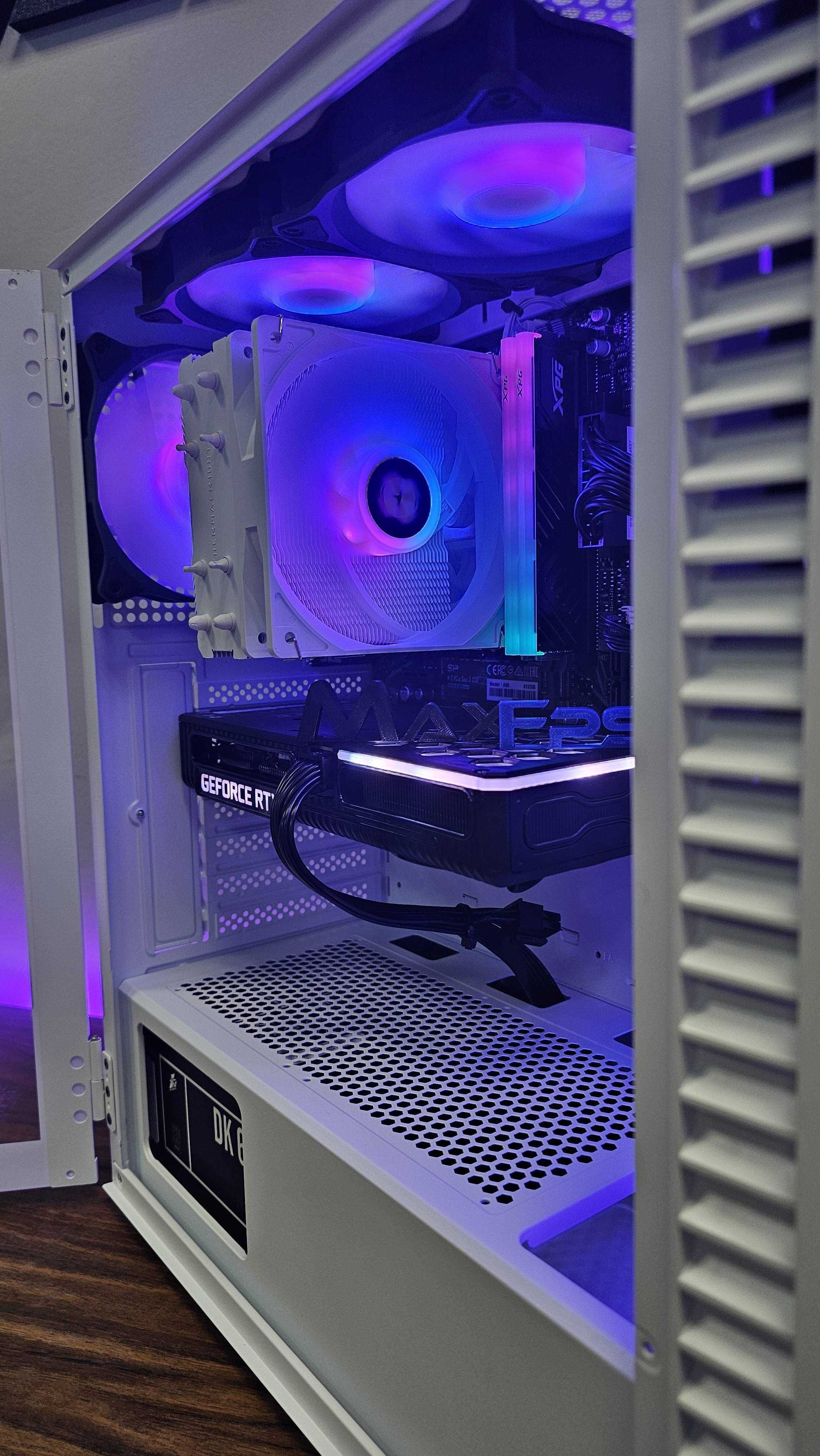 Гаранция! RTX 3060TI, Ryzen 7 5700X, 16GB RAM, Геймърски компютър!
