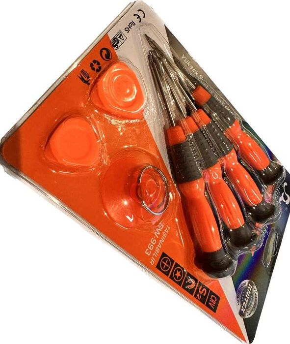 Set surubelnite 7 in 1 + ventuza iPhone Samsung Huawei Xiaomi