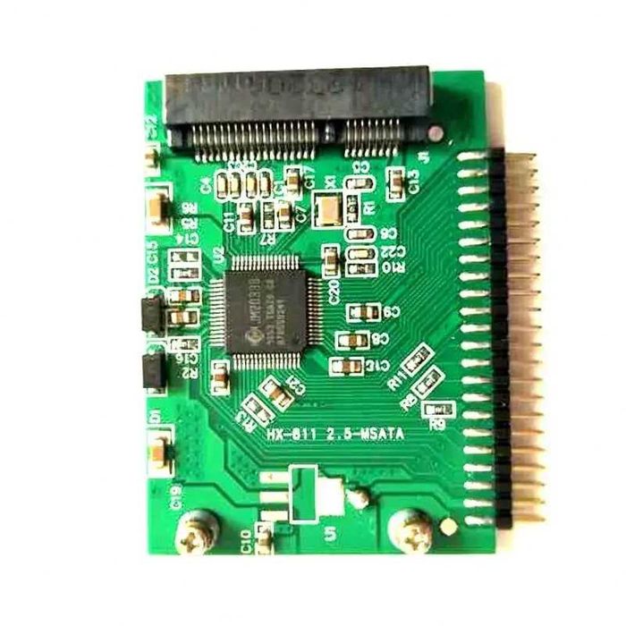 Adaptor convertor SSD mSATA la IDE 44 pini 5V pentru laptop