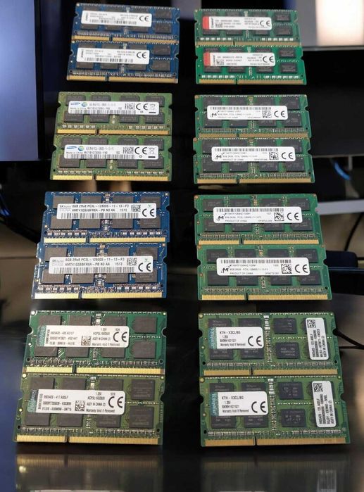 Memorii 16GB DDR3L, kit 2 x 8GB DDR3L 1600 sodimm, pentru Laptop