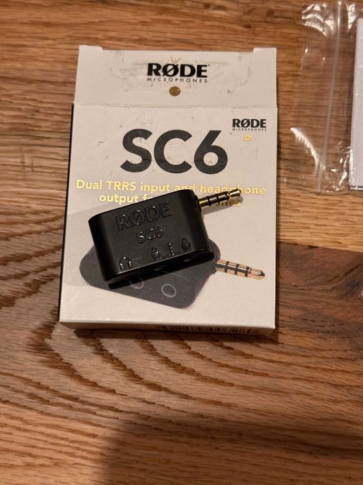 Rode SC 1 si SC 6 | prelungitor / adaptor lavaliera, microfon video