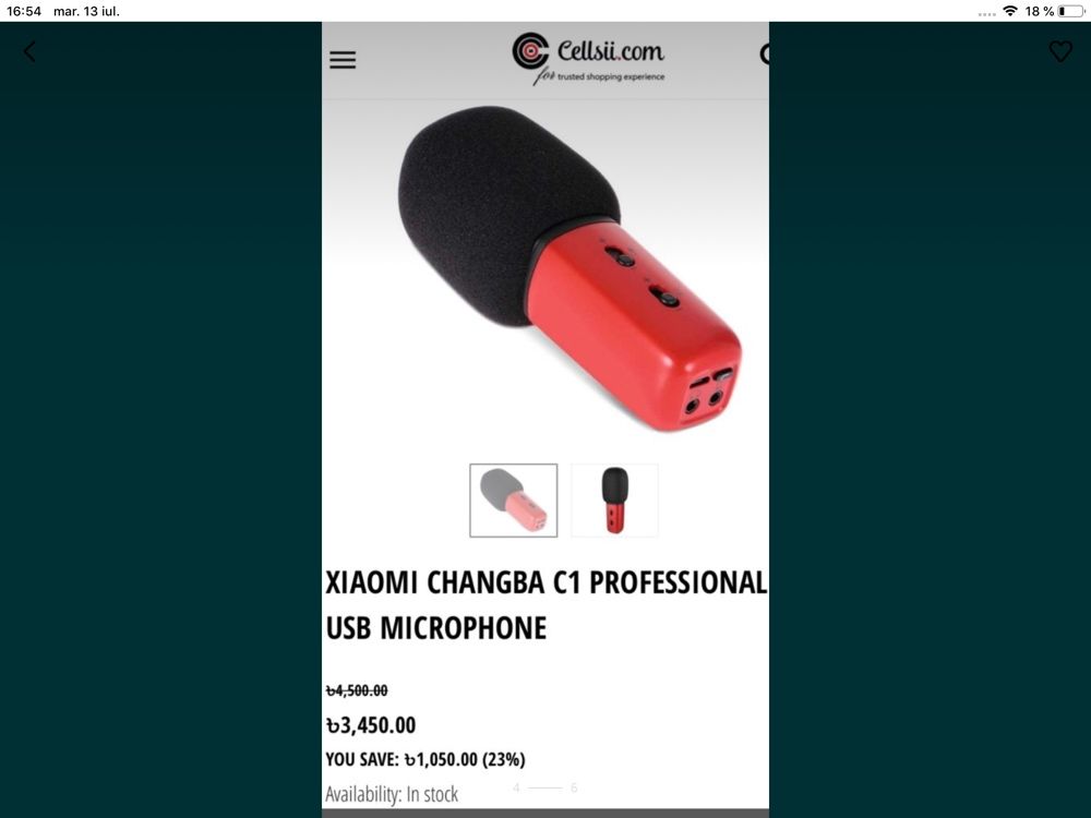 Microfon Changba C1 professional USB microphone