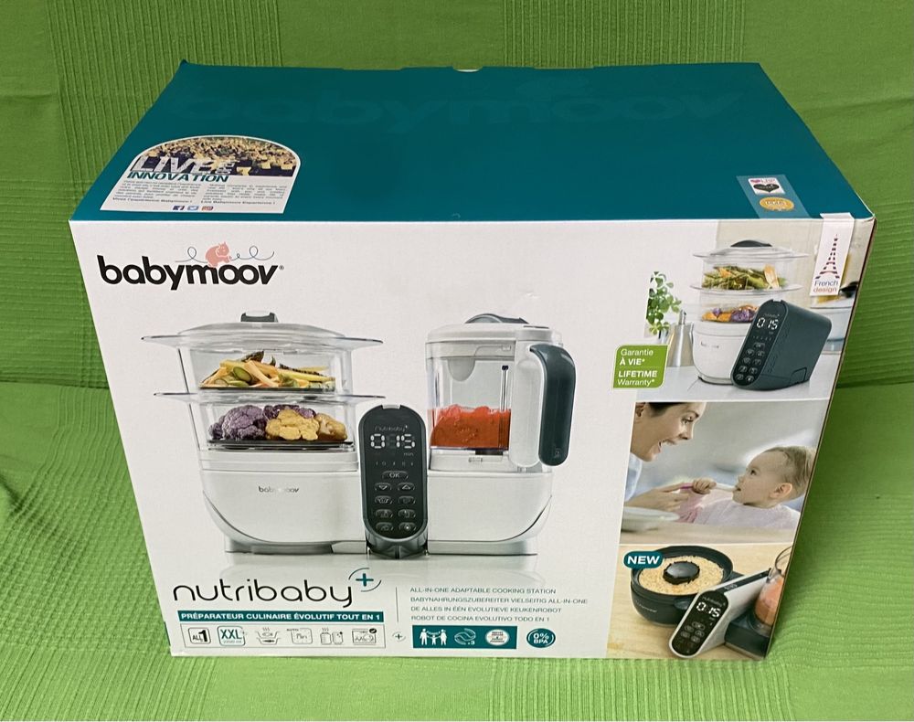 Aparat de gatit 5 in 1 Babymoov Nutribaby Plus