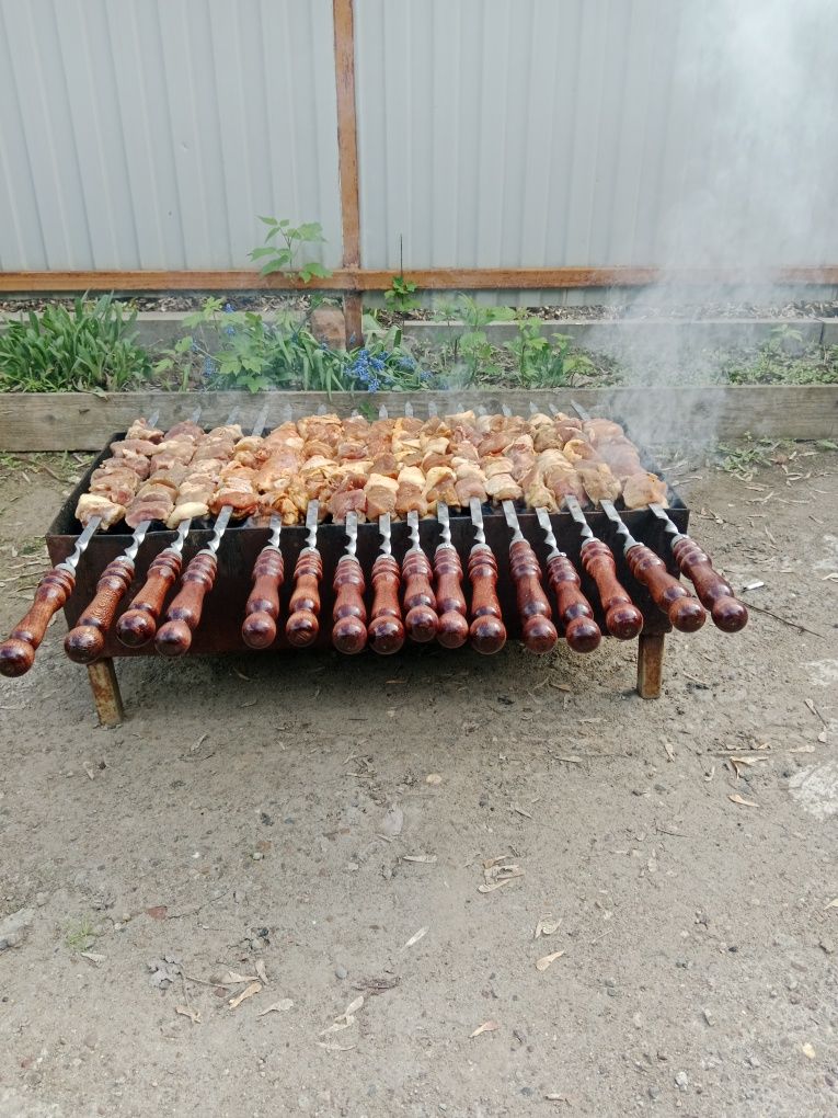 Шашлык жареный готовый
