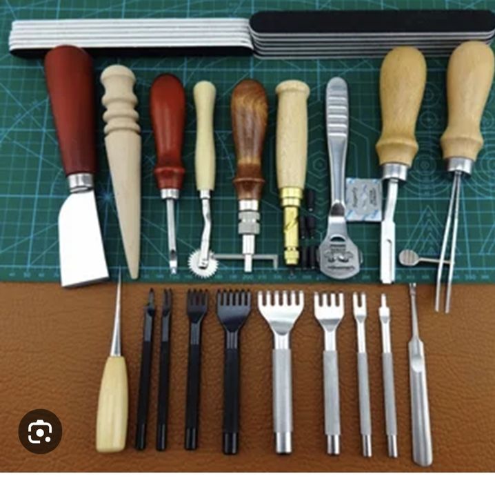 Новый набор инструментов для работы по коже