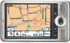 GPS Asus MyPal A696, stare foarte bună, husă, încărcător.