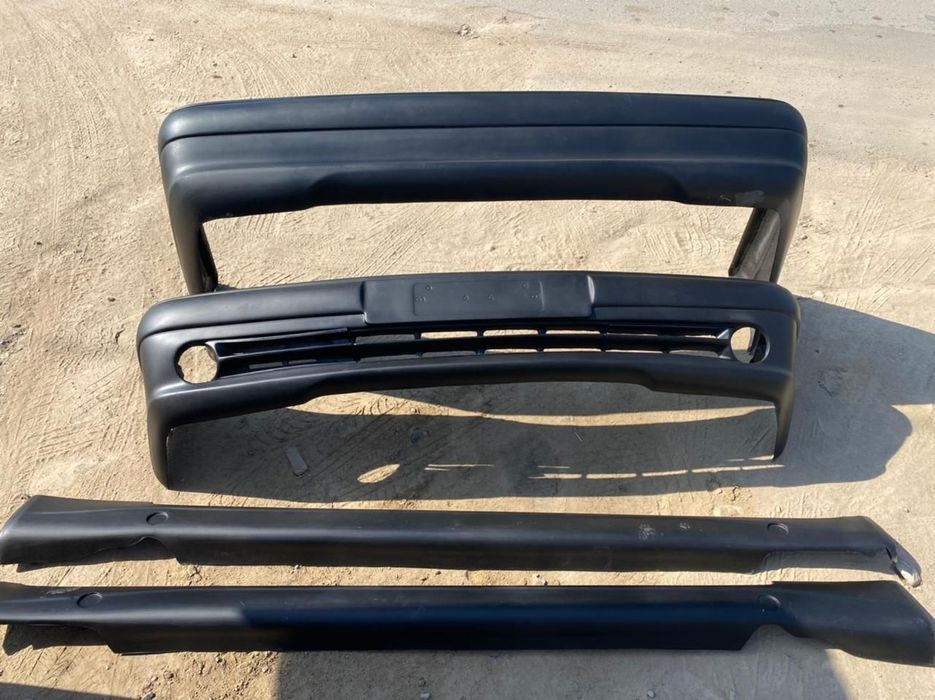 Мерседес 210 бампер передний,задний,лупарик,пороги,спойлер,w210,ком