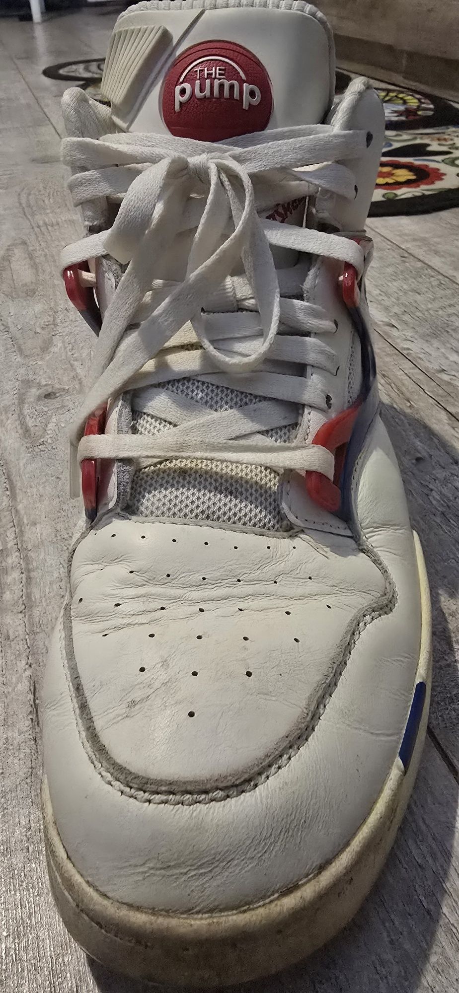 Nike. LeBron 5 . Reebok . Pump. Old school