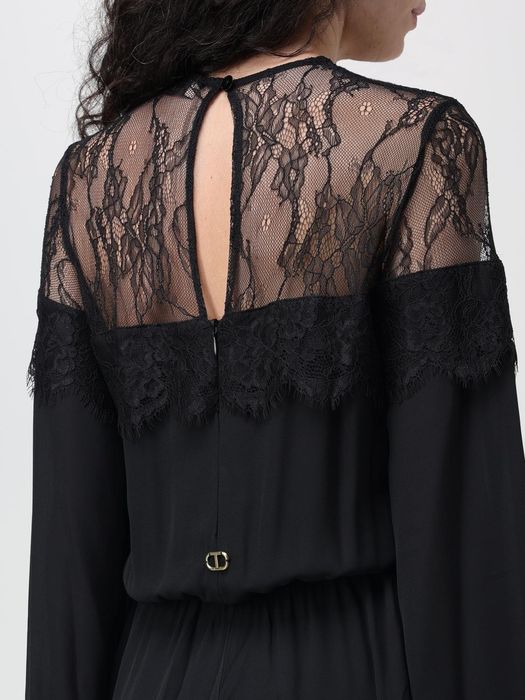 Официялен гащеризон с дантела и колан Twinset,размер 46/L, ново!