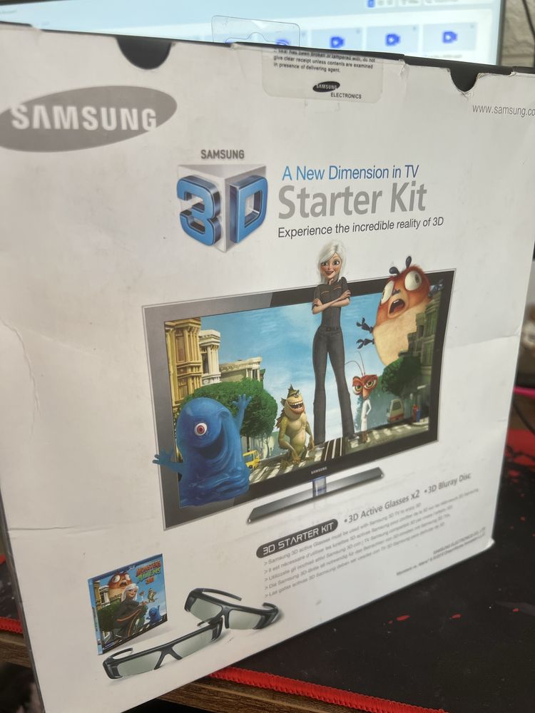 Ochelari activi 3d samsung starter pack