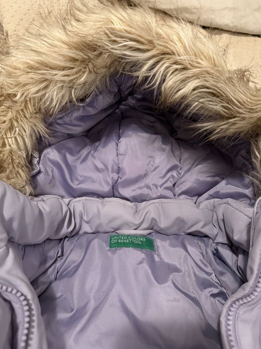 Зимно яке BENETTON за момиче, 130 см