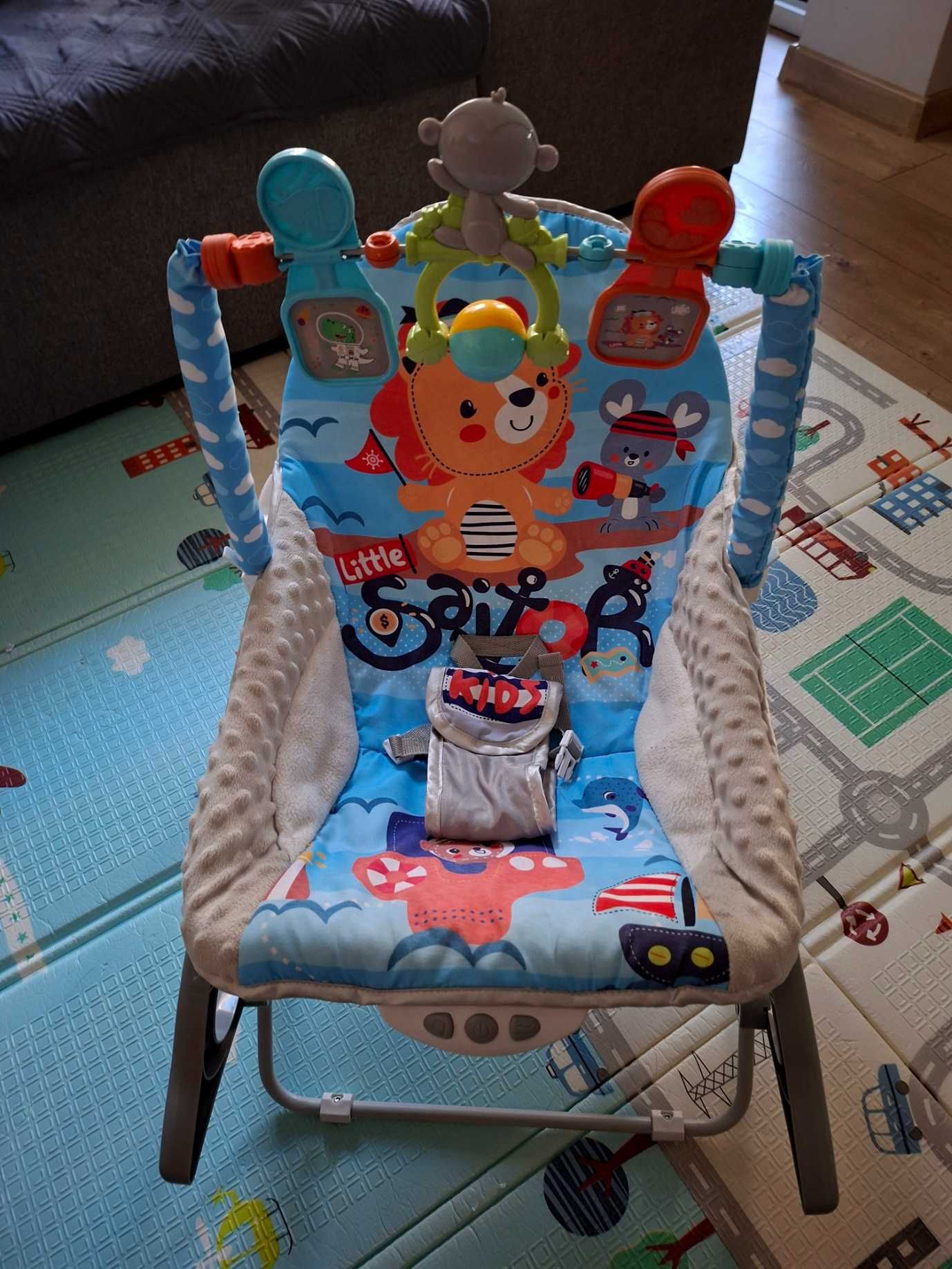 CHIPOLINO Шезлонг baby spa син