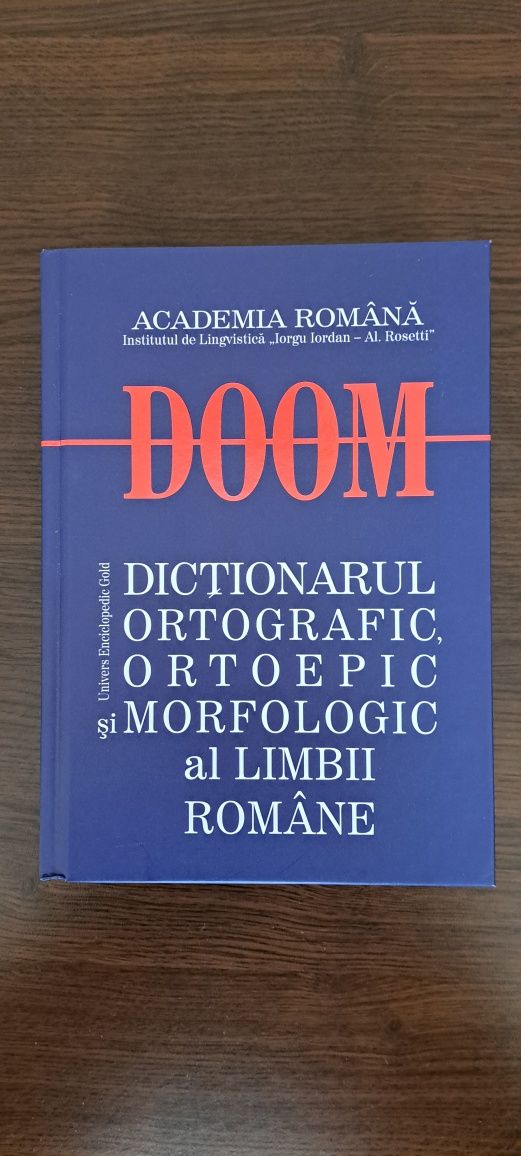 DOOM – Dicționarul Ortografic, Ortoeoic și Morfologic al Limbii Române