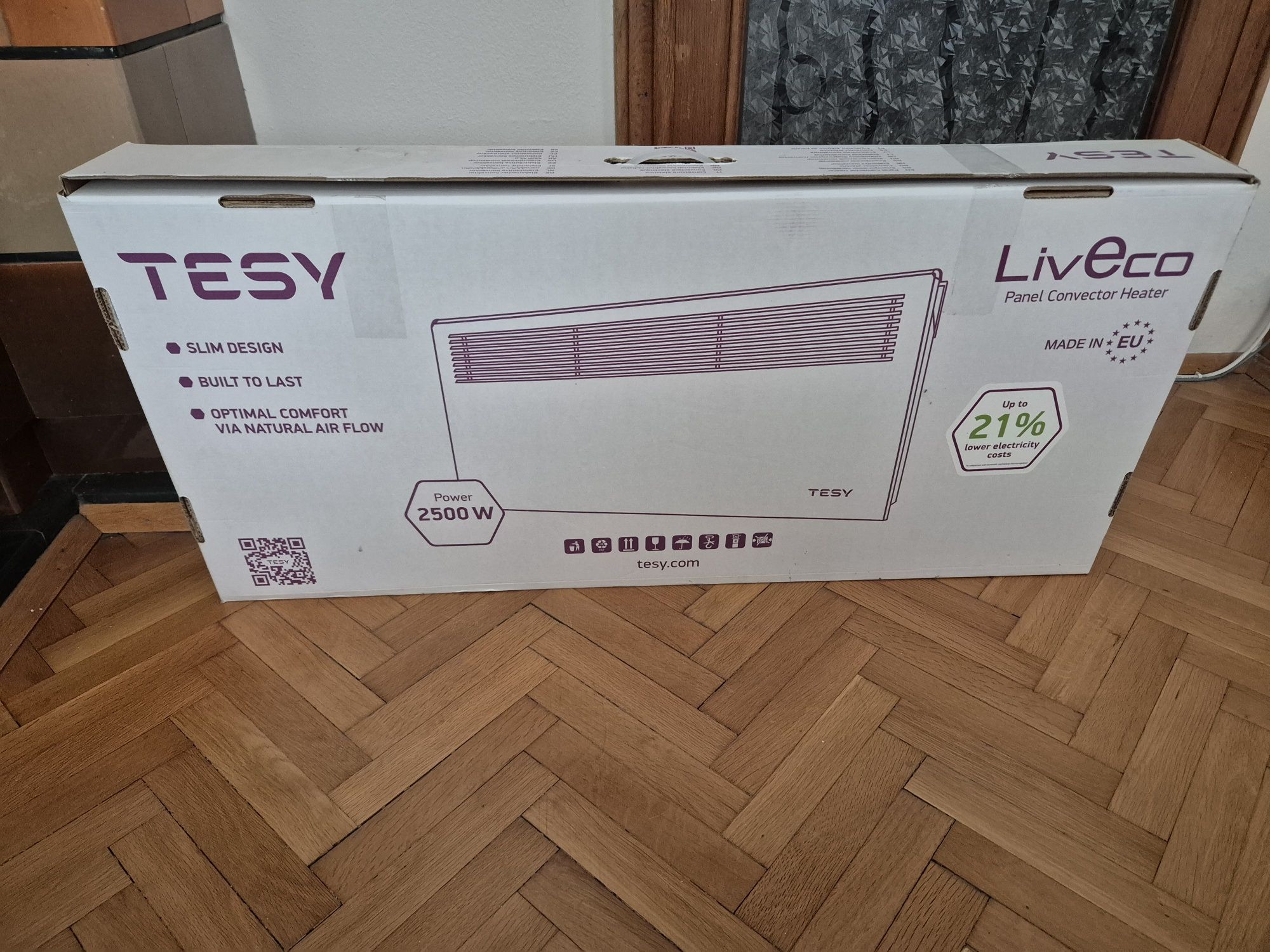 Конвектор Tesy  2500w